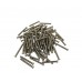 FixtureDisplays® 100PK M3 X 35mm Pitch 0.5mm Round Head Metric Screw Phillips Drive Carbon Steel Nickel Plated Cross Recessed  304485